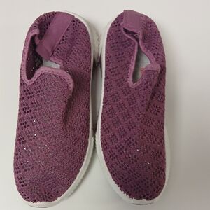 Purple Women's Slip-On Sneakers